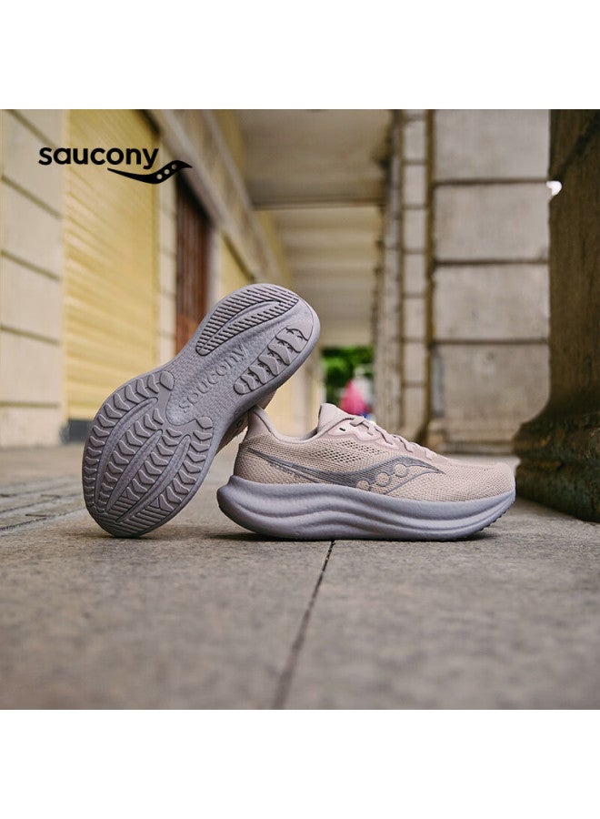 Saucony Triumph 23 Women's Cushioned Responsive Running Shoes Comfortable Sports Shoes Light Pink Size 40 - Image 2