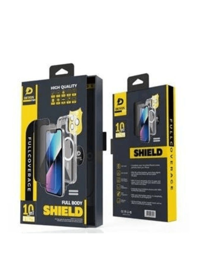 Devon iPhone 11 Pro Max Protection (Privacy Case) MagSafe 10in1 Package [iPhone Protection Package] The strongest complete protection for your phone ever - Image 1