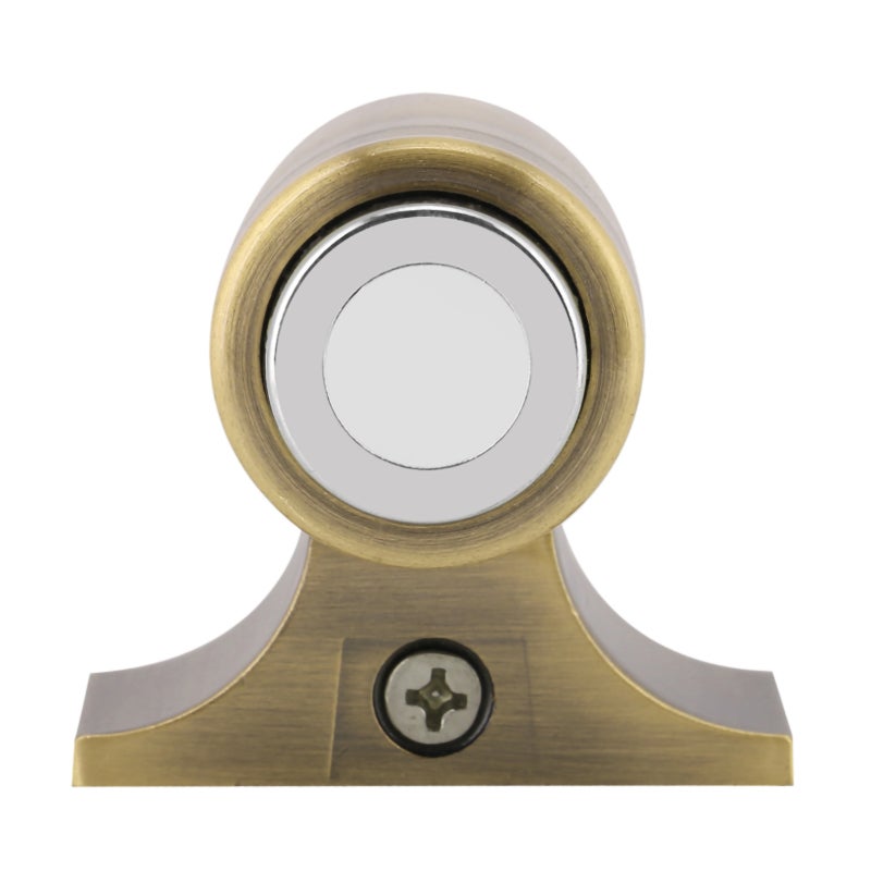 Magnetic Door Stopper: Zinc Alloy, Heavy Duty, Strong 70Lbs Suction, Noise-Reducing Industrial Spring, Stable Triangle Base - Removable Fixed Piece for Home Improvement Hardware - Image 2