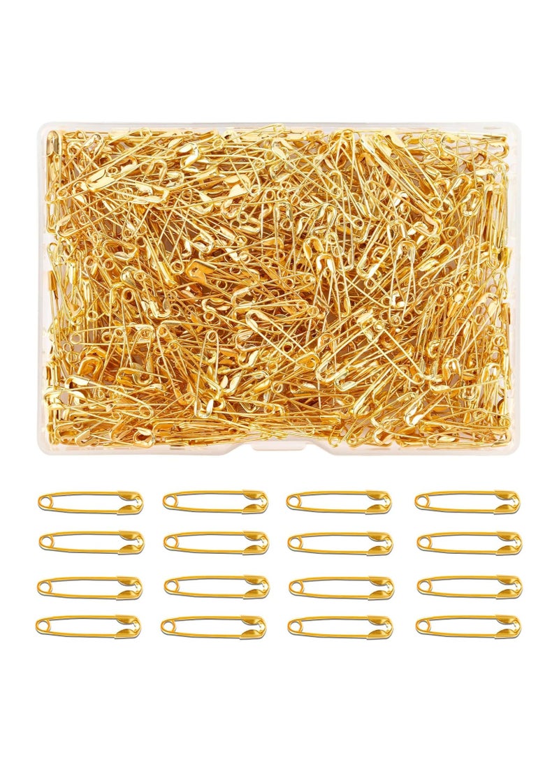 ستار بيجا دبابيس أمان وشاح للنساء باللون الذهبي 500 قطعة - Image 1