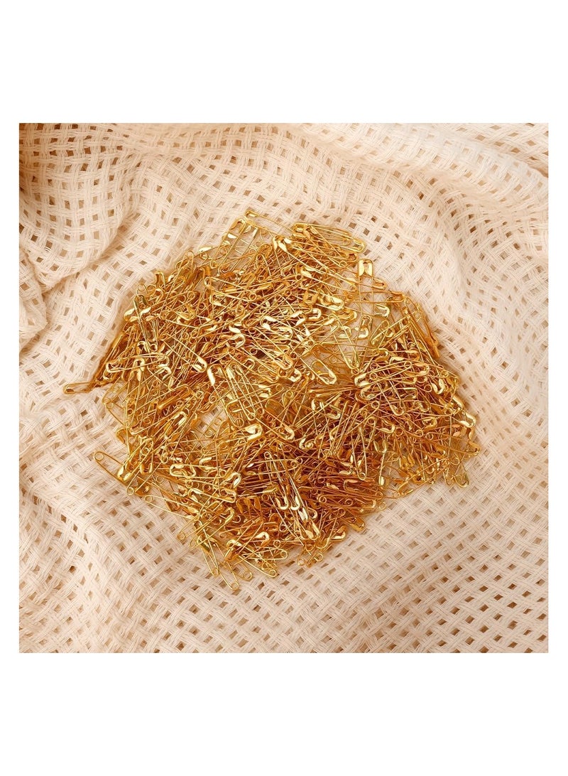 ستار بيجا دبابيس أمان وشاح للنساء باللون الذهبي 500 قطعة - Image 5