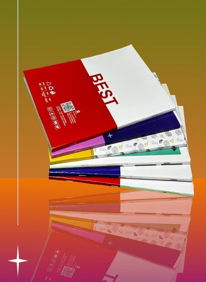 School Notebook 19.5 inch x 7inch, 160 Pages, 58 GSM. (5 Lined Book) - Image 4