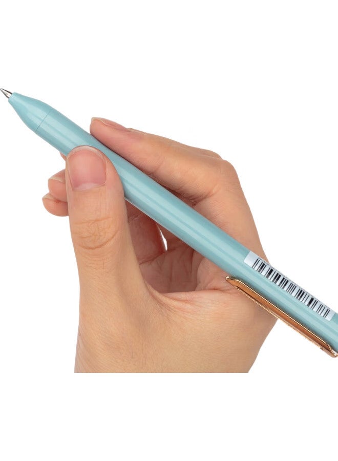 Nusign Retractable Gel Pen With Imported Ink And Precision Tip, Stylish Design And Colorful Office Writing Pen, 5-Pack Ns572 - Image 3