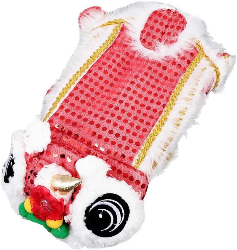 Medium Size 44X20Cm Dog Lion Costume Funny Dance Party Festive Outfit - Image 4