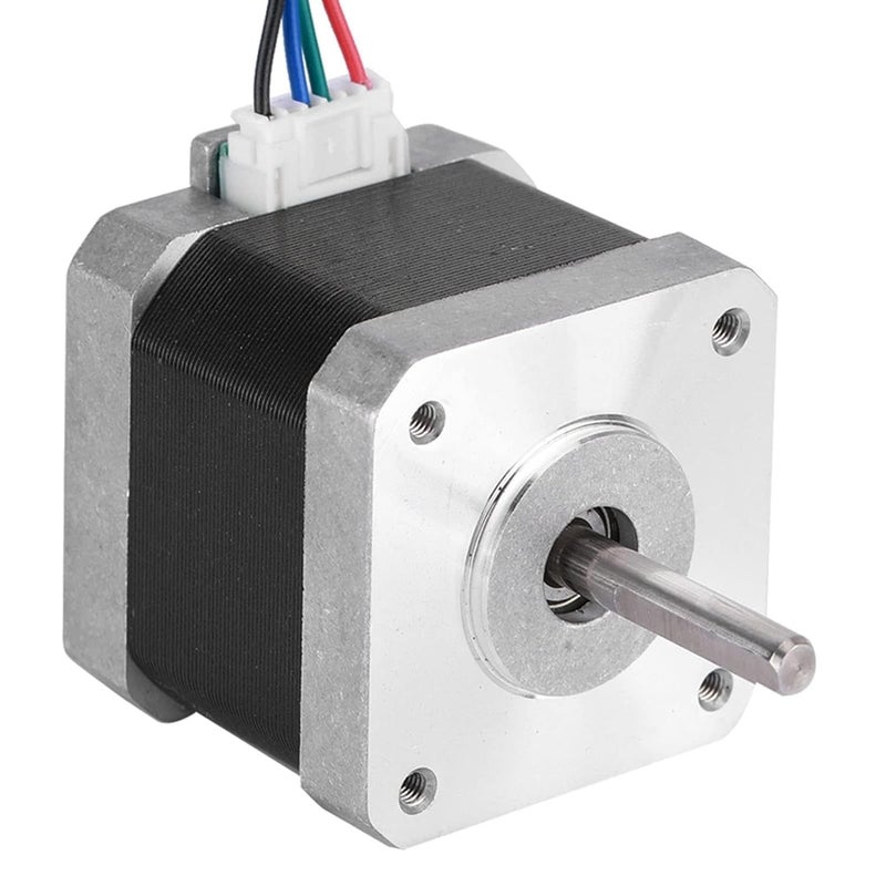 ZJchao Stepper Motor, Stepper Motor Driver 17HS4401 1.68A Two Phase High Torques 42 CNC for 3D Printer CNC Accessories - Image 1