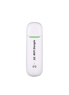 Mini USB 3G WiFi Hotspot 3G Mobile Router Mobile WiFi USB Dongle Wireless WCDMA Modems With SIM Card Slot(White)