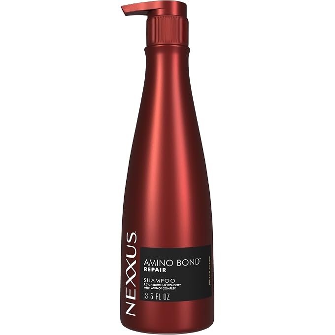 Nexxus Shampoo Amino Bond for All Types of Damaged Hair with Amino Acids & Keratin Protein 13.5 oz - Image 1