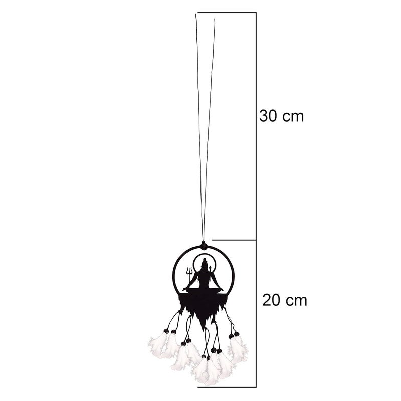 GLNRM Acrylic Car, Home, Window&Garden For Positive Vibes For Decorative Car Hanging Ornament Dream Catchers (Shiva), Multicolour, Pack Of 1 - Image 2