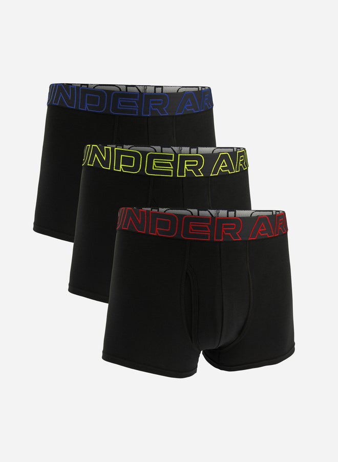 UNDER ARMOUR UA PERFORMANCE COTTON SOLID 6 IN 3PK - Image 1