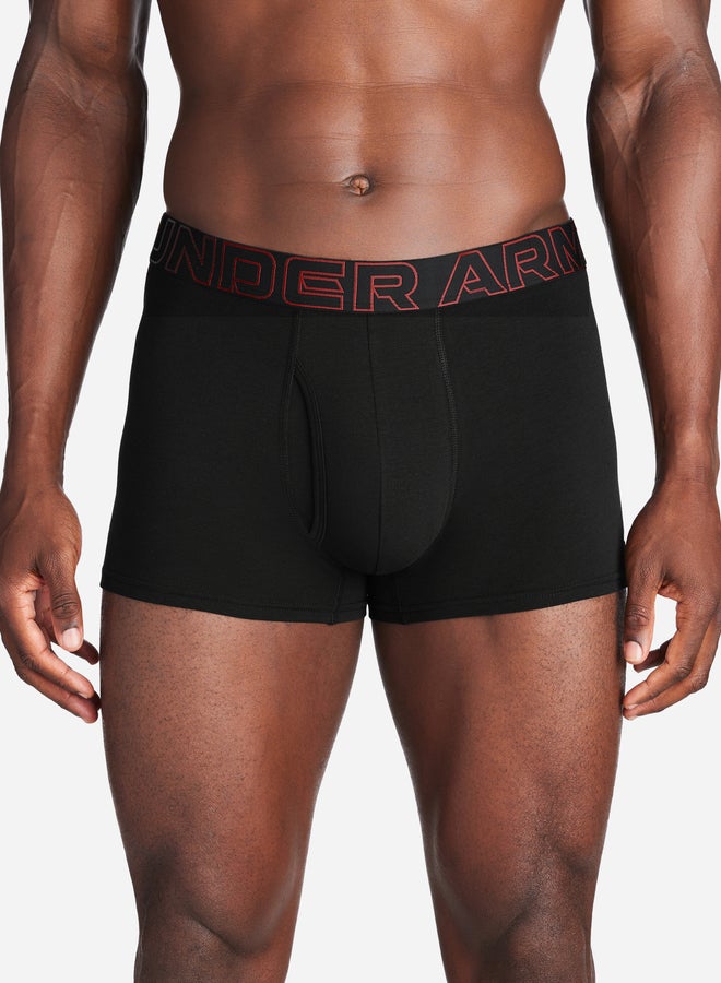 UNDER ARMOUR UA PERFORMANCE COTTON SOLID 6 IN 3PK - Image 2