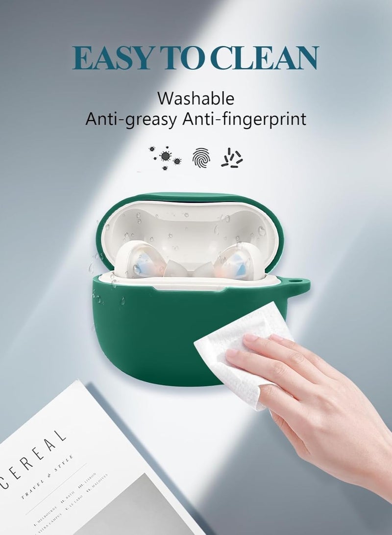 for Skulllcandy Rail Case Cover, Soft Silicone Protective Portable Scratch Shock Resistant Compatible with Skulllcandy Rail，Green - Image 5