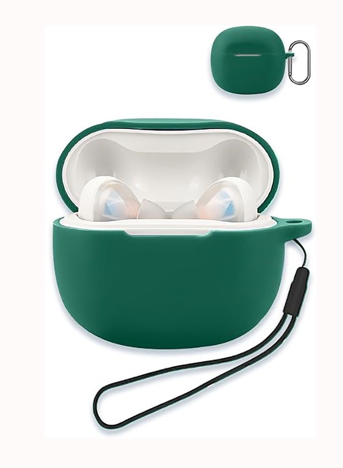 for Skulllcandy Rail Case Cover, Soft Silicone Protective Portable Scratch Shock Resistant Compatible with Skulllcandy Rail，Green - Image 1