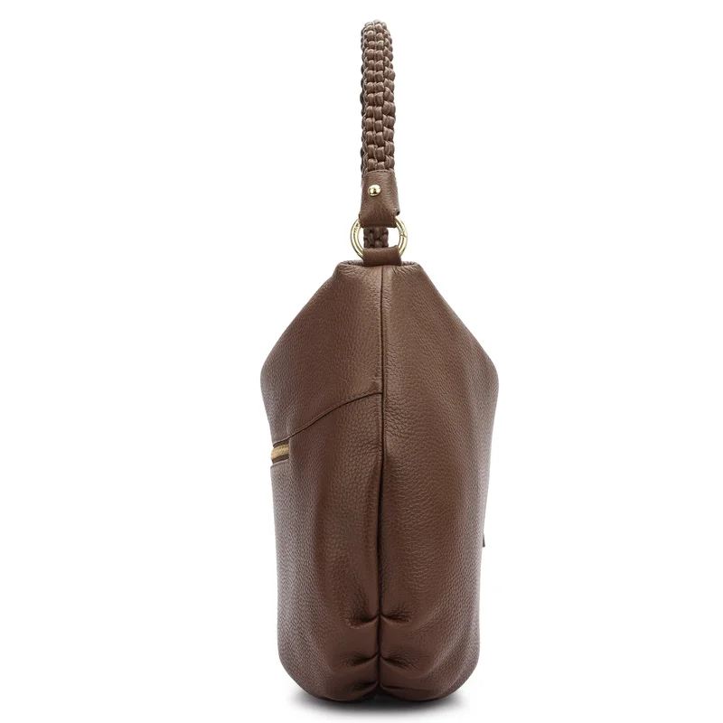 Da Milano  Da Milano Women's Leather Hobo Bag - Willow (M) for Women | Best Price UAE