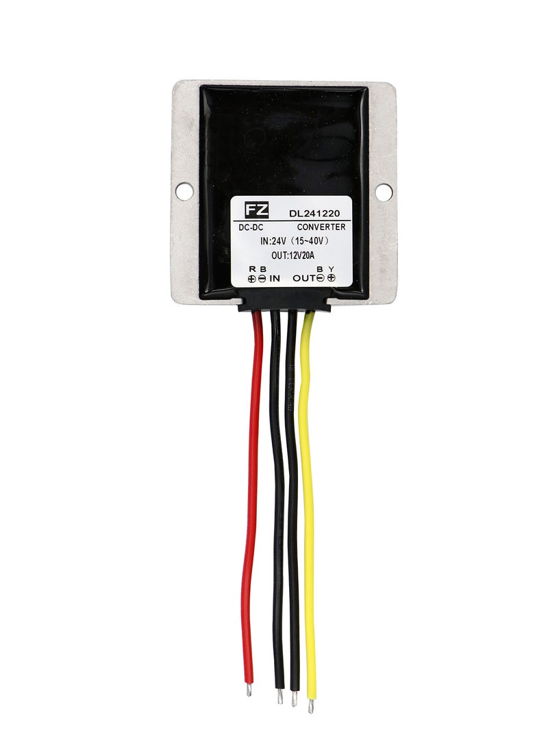 24V To 12V 20A DC To DC Converter - Multicolour - Image 2