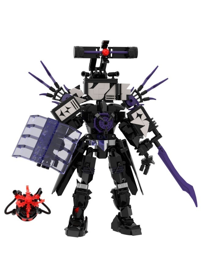 عام الحرب الضرر نسخة من تيتان التلفزيون الرئيسي بنة نموذج الديكور لعبة الأطفال التعليمية لعبة اكسسوارات تجميعها لعبة هدية للعائلة والأصدقاء - Image 2