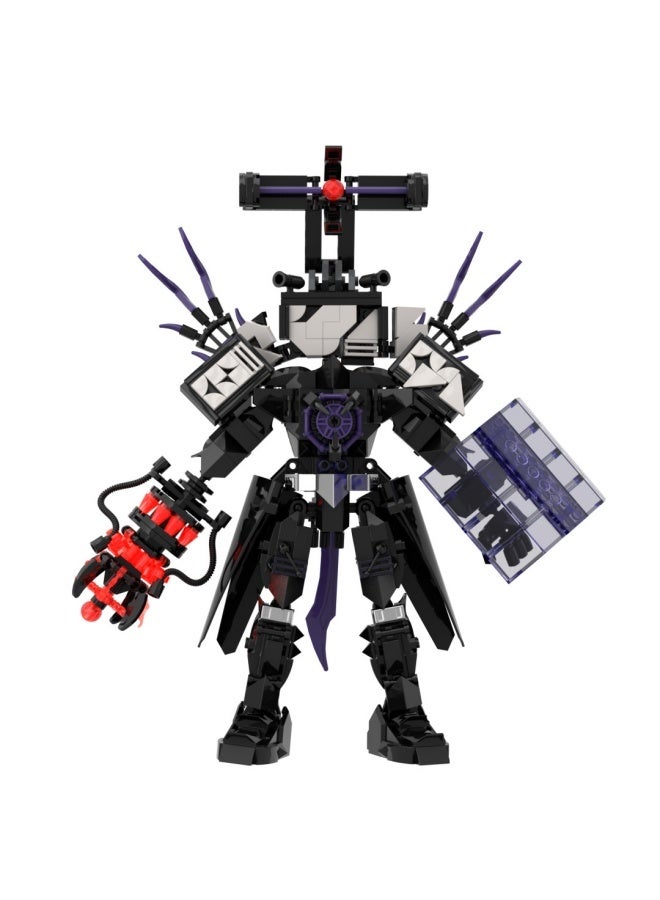 عام الحرب الضرر نسخة من تيتان التلفزيون الرئيسي بنة نموذج الديكور لعبة الأطفال التعليمية لعبة اكسسوارات تجميعها لعبة هدية للعائلة والأصدقاء - Image 1