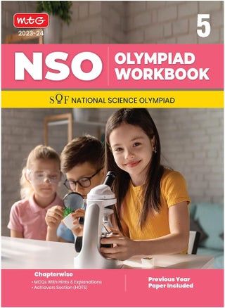 MTG National Science Olympiad (NSO) Workbook for Class 5 - Quick Recap, MCQs, Previous Years Solved Paper and Achievers Section - SOF Olympiad Preparation Books For 2023-2024 Exam - pzsku/ZA2E707E90F85D743B53AZ/45/_/1730195151/2a75744d-7b59-40c8-b4ec-1a3e3de78352