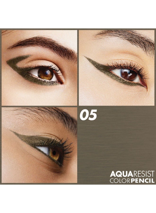 MAKE UP FOR EVER Aqua Resist Colour Pencil 2.5g- 5 Bronze - Image 4