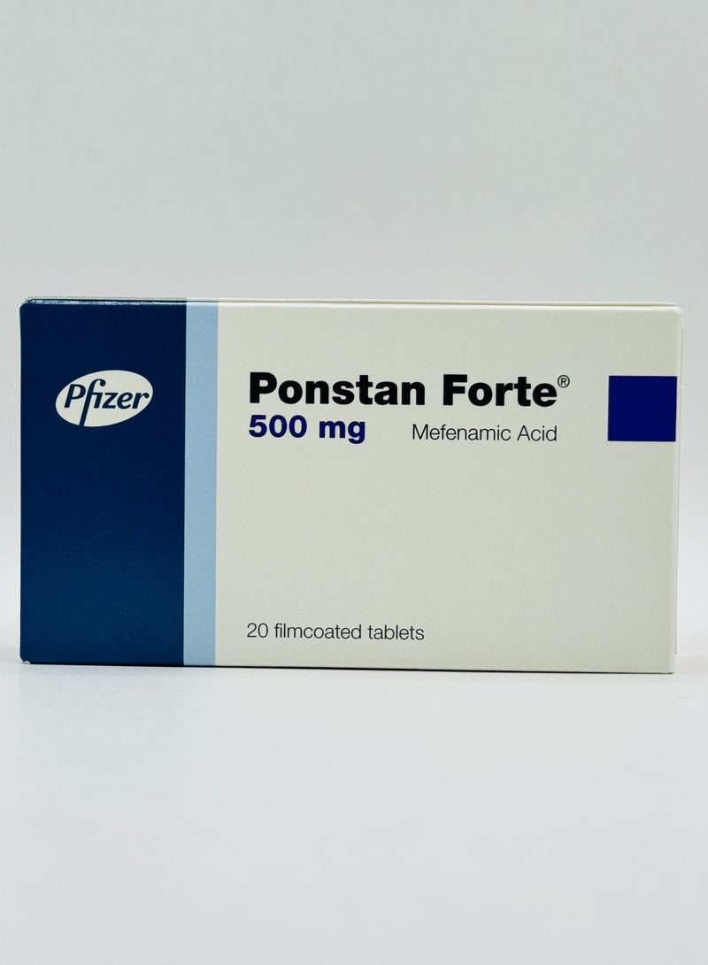 Ponstan Forte tablets 500mg  20'S