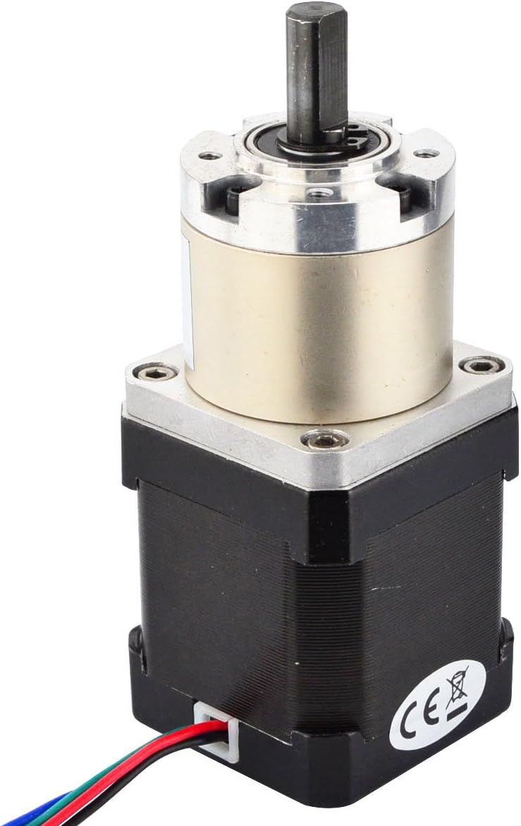 STEPPERONLINE 19:1 Planetary Gearbox High Torque Nema 17 Stepper MotorDIY CNC Camera Telescope - Image 2