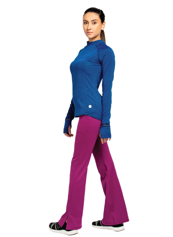 ZAECY Women's Full-Sleeve Top with Watch-view