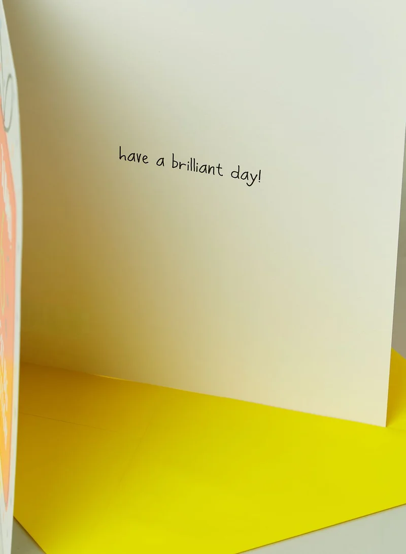Pigment 6 Great Big Happy Birthday Card