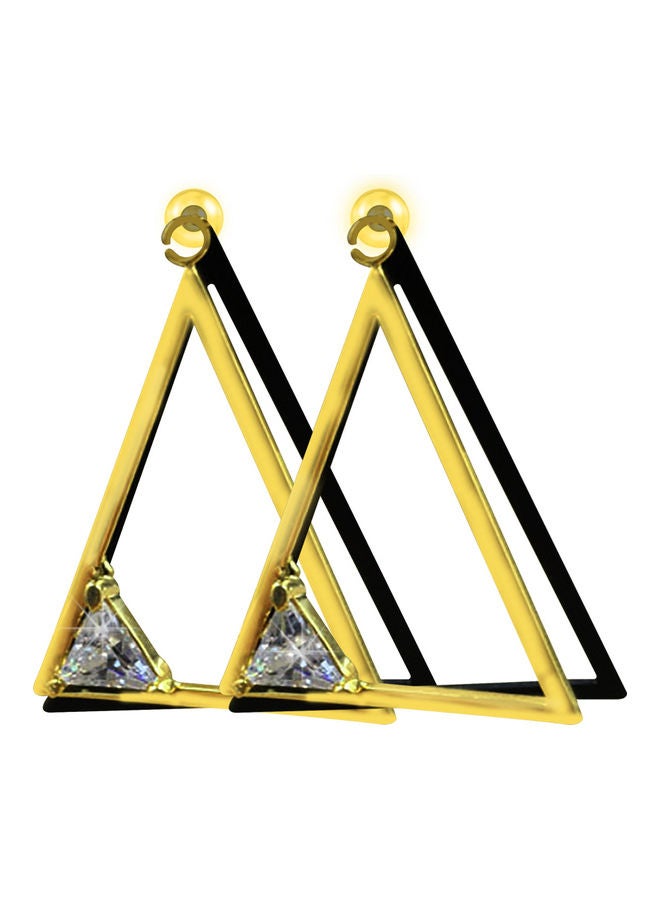 AIWANTO Triangle Drop Earrings - Image 1