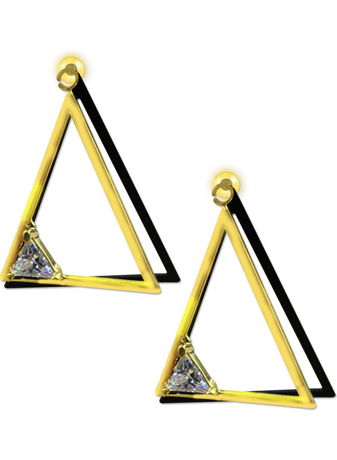 AIWANTO Triangle Drop Earrings - Image 2