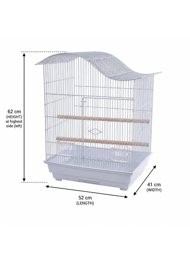 Dayang 813 Premium Wave-Top Architectural Bird Cage (52 cm x 41 cm x 62 cm) - Image 2