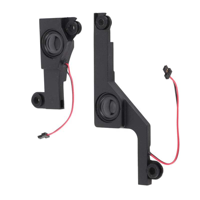 2 Pcs Laptop Internal Speaker Replacement Compatible With 5750G 5750Z 5755G 5350 V3 571 V3 571G V3 551G E1 571 E1 521 Black Plug And Play ABS Material - Image 2