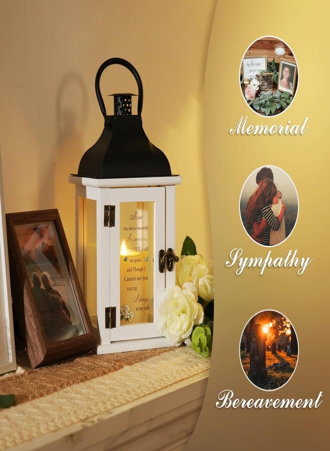 Homemory Memorial Lantern Bereavement Sympathy Gifts for Loss of Loved One, Memorial Gifts for Loss of Mother Loss of Father in Memory of Loved One Remembrance Gift with LED Candle & Remote - Image 2