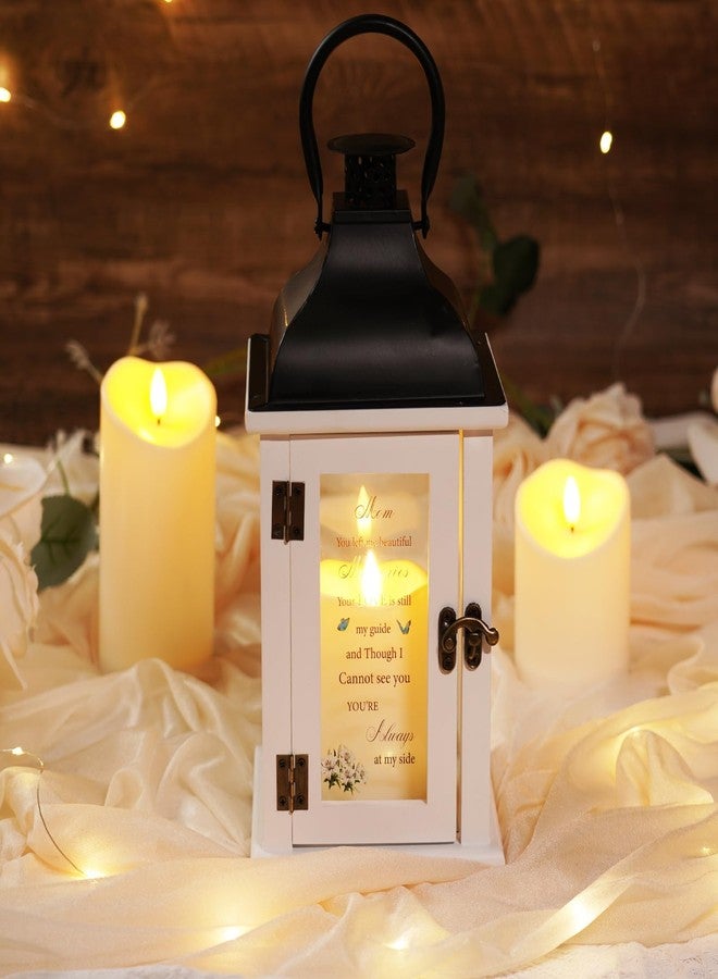 Homemory Memorial Lantern Bereavement Sympathy Gifts for Loss of Loved One, Memorial Gifts for Loss of Mother Loss of Father in Memory of Loved One Remembrance Gift with LED Candle & Remote - Image 3