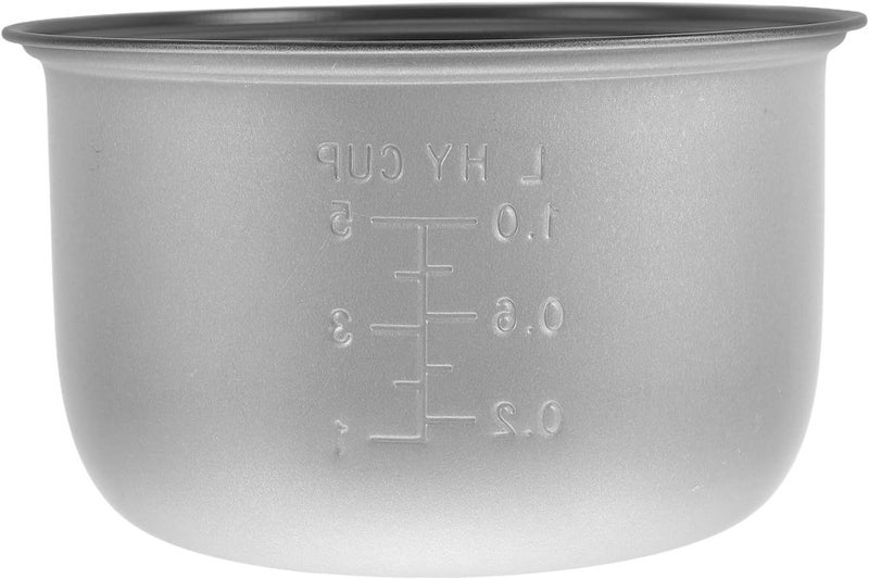 Zerodeko Rice Cooker Inner Pot Replacement 2L Aluminum Alloy Size 18.5X18.5X10.8cm - Image 1