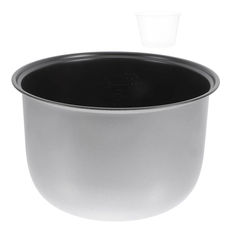 Zerodeko Rice Cooker Inner Pot Replacement 2L Aluminum Alloy Size 18.5X18.5X10.8cm - Image 2