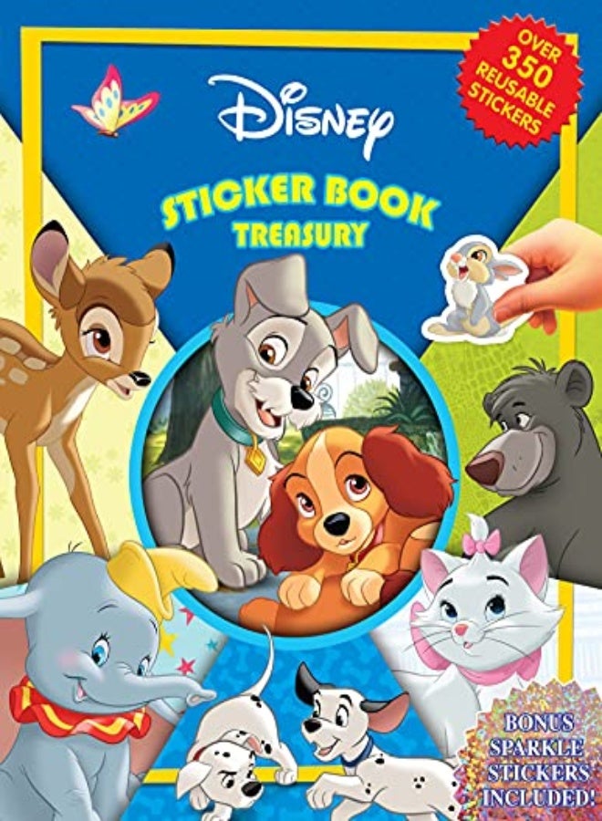 DISNEY ANIMALS CLASSICS STICKER BOOK TREASURY