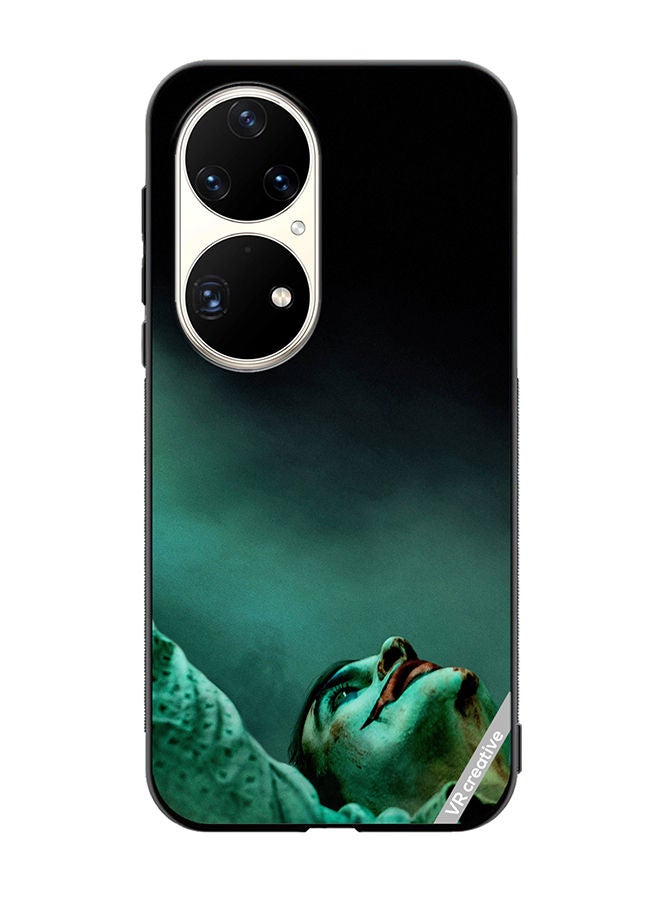 VR CREATIVE غطاء حماية لهاتف هواوي P50 برو تصميم جوكر صغير متعدد الألوان - Image 1