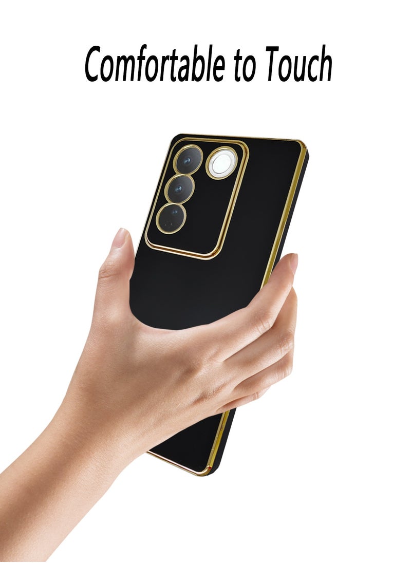 X-level - Vivo S16/S16 Pro/V27/V27 Pro Case Cover Ultra Shell Bumper Shockproof Soft Back Cover with Non-slip Anti-Scratch Mobile Phone Full Body Comfortable Touch Accessories Camera Len Protector - Image 1