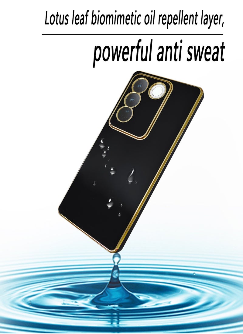 X-level - Vivo S16/S16 Pro/V27/V27 Pro Case Cover Ultra Shell Bumper Shockproof Soft Back Cover with Non-slip Anti-Scratch Mobile Phone Full Body Comfortable Touch Accessories Camera Len Protector - Image 1