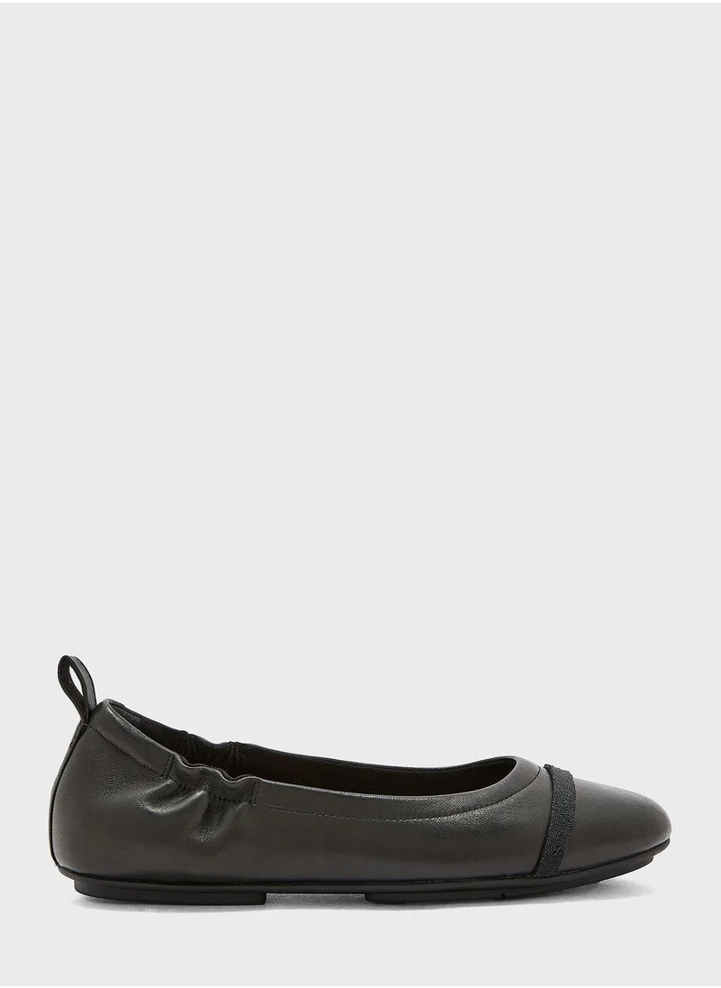FitFlop Allegro Opul Trim Ballet Flats Ballarina