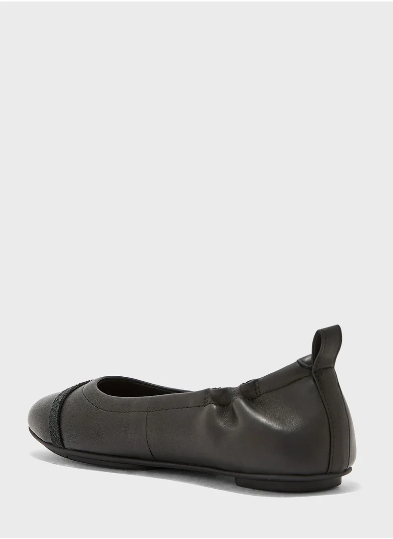 FitFlop Allegro Opul Trim Ballet Flats Ballarina