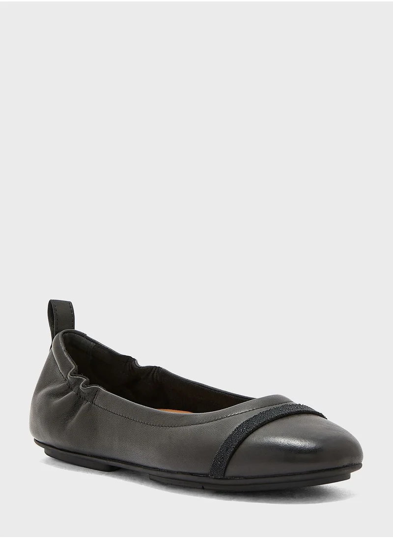 FitFlop Allegro Opul Trim Ballet Flats Ballarina