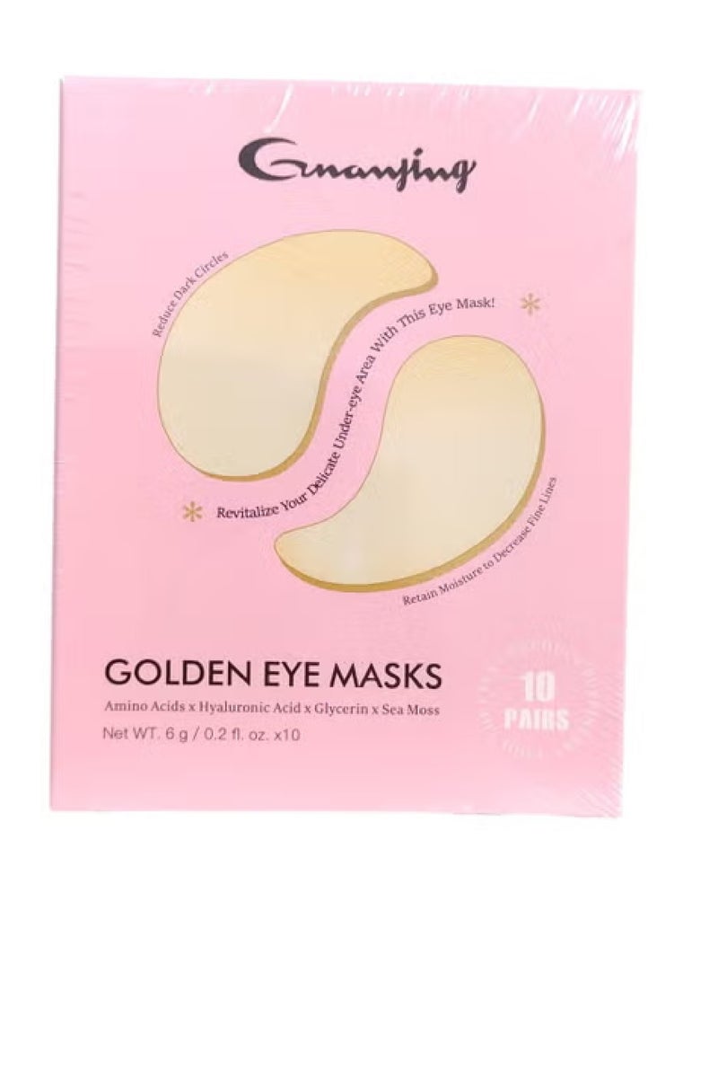 GUANJING Two Pieces Of Golden Eye Masks 2x10 Pairs - Image 2