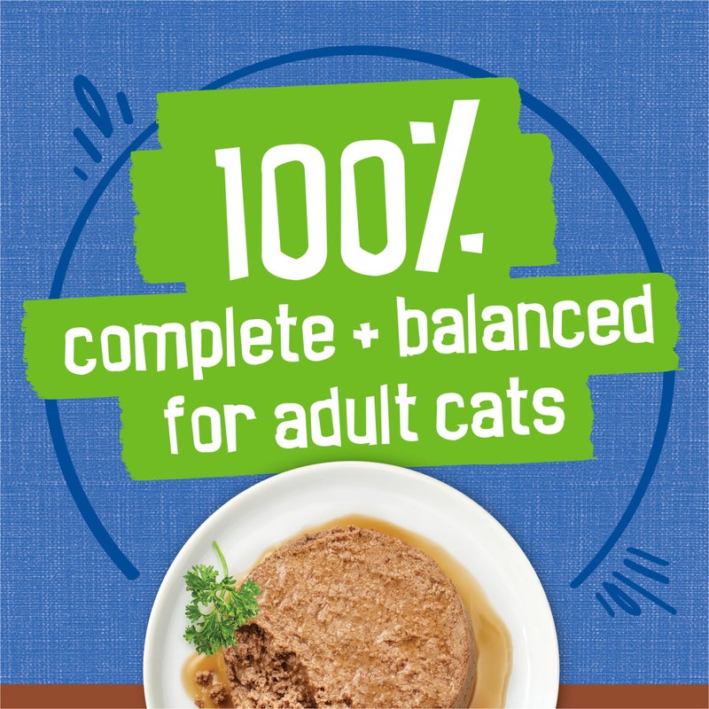 Friskies Purina Friskies Wet Cat Food Pate, Extra Gravy With Tuna - (Pack of 24) 5.5 oz. Cans - Image 5