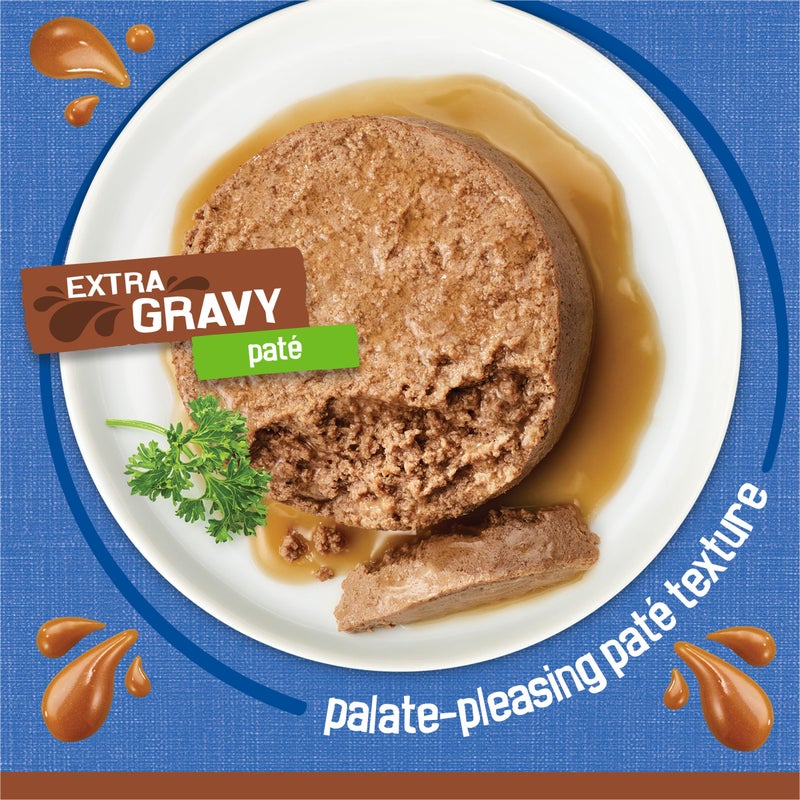 Friskies Purina Friskies Wet Cat Food Pate, Extra Gravy With Tuna - (Pack of 24) 5.5 oz. Cans - Image 3
