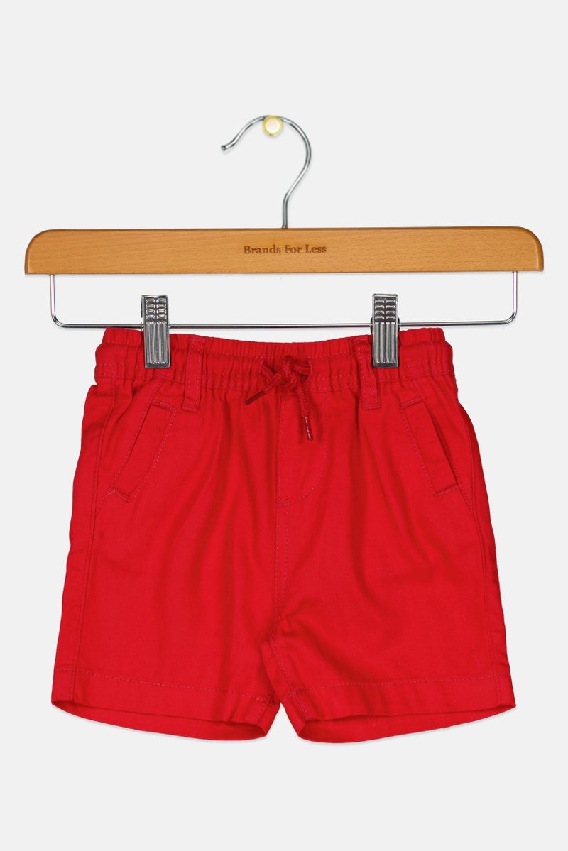 Overkids Toddlers Girl Regular fit Solid pant, Red - Image 1