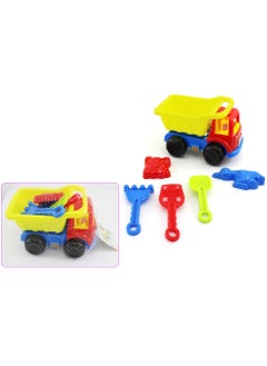 AL QADAH Beach Toys Sand Truck 6Pcs Set  - Image 2