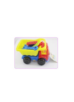 AL QADAH Beach Toys Sand Truck 6Pcs Set  - Image 3