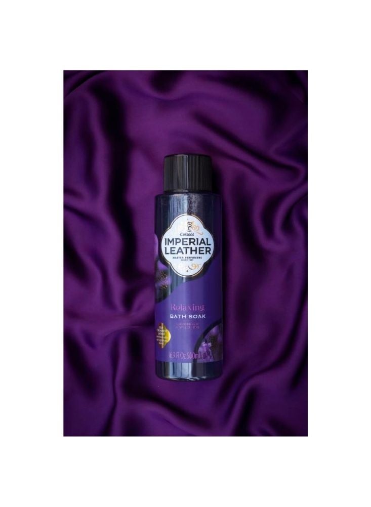 إمبيريال ليزر جل استحمام "إمبريال ليذر" للاسترخاء - الخزامى والسوسن البري، ٥٠٠ مل - Image 3