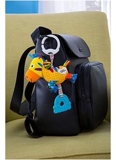 Lamaze Mini Clip And Go Zebra Baby Toy Clip On Baby Pram Toy And Pushchair Toy Newborn Sensory Toy For Babies Boys And Girls From 0 To 6 Months  - Image 2