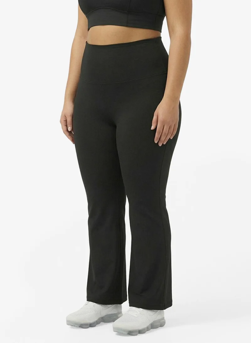 FRWD FRWD Plus High Rise Seamless Sculpting Flared Leggings